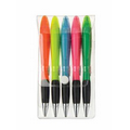 Champion Plastic Ballpoint Pen & Highlighter Combo (5 Pack)